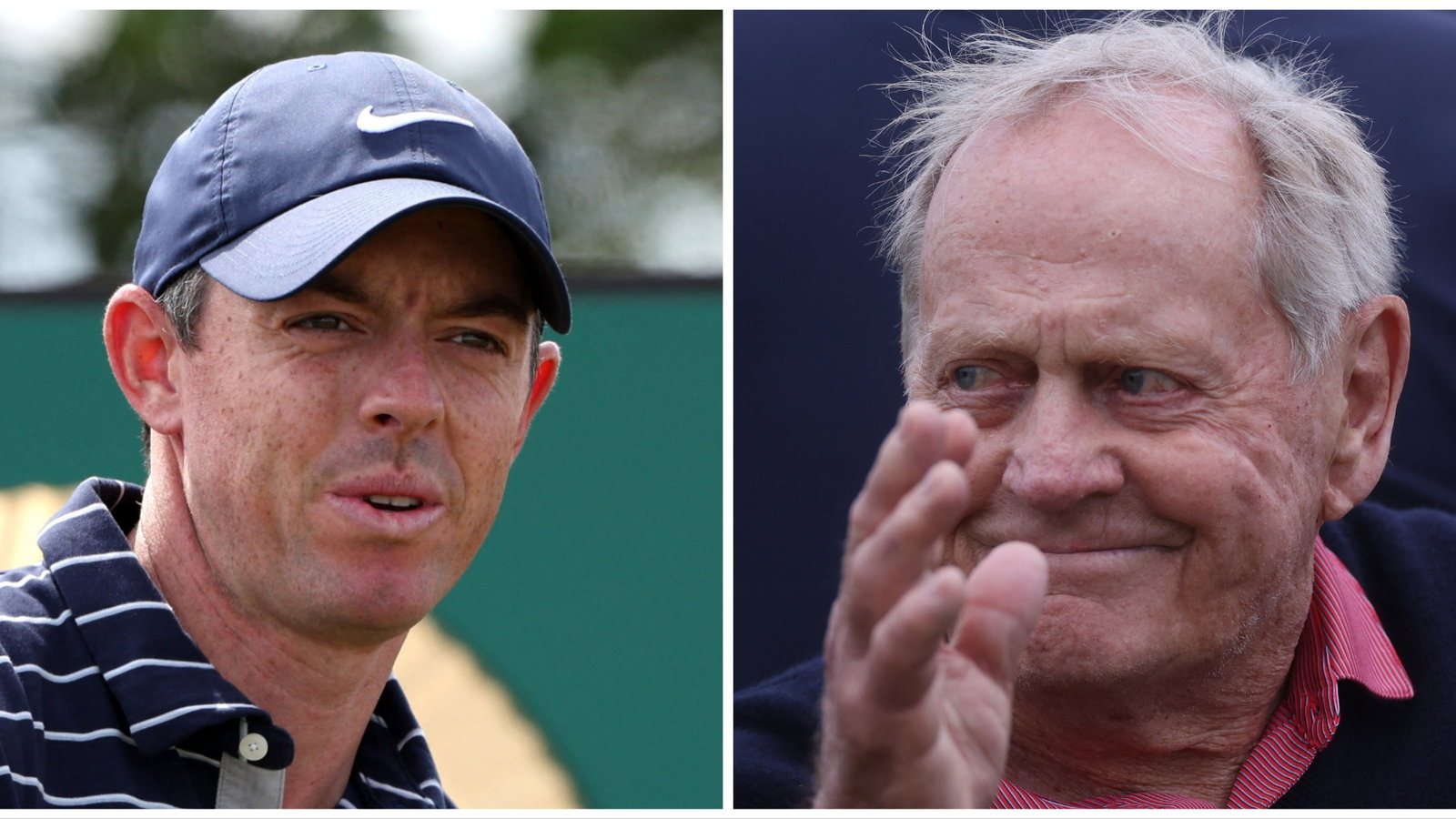 Golf legend Jack Nicklaus to Rory McIlroy: "Back it up a little bit"